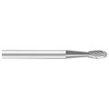 Fullerton Tool Carbide Burr Rotary Files Burrs, RH Spiral, 1/8 59033